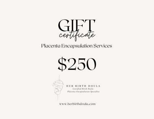 Placenta Encapsulation Services